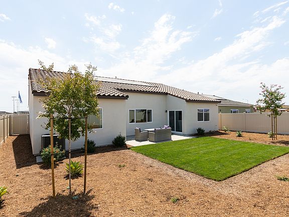 Backyard for outdoor entertaining