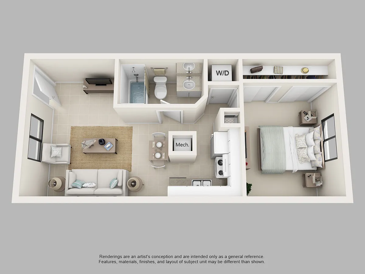 Floor plan Abbott Renovated