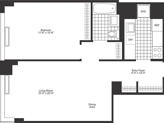 2nd image of 130 W 15th St APT 5R