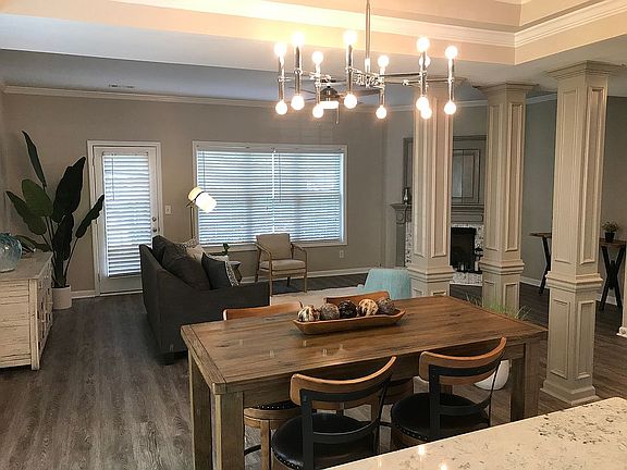 Dining and Living rooms