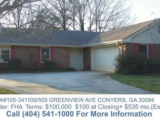 509 Greenview Ave SE, Conyers, GA 30094