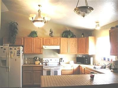 Bright, open kitchen
