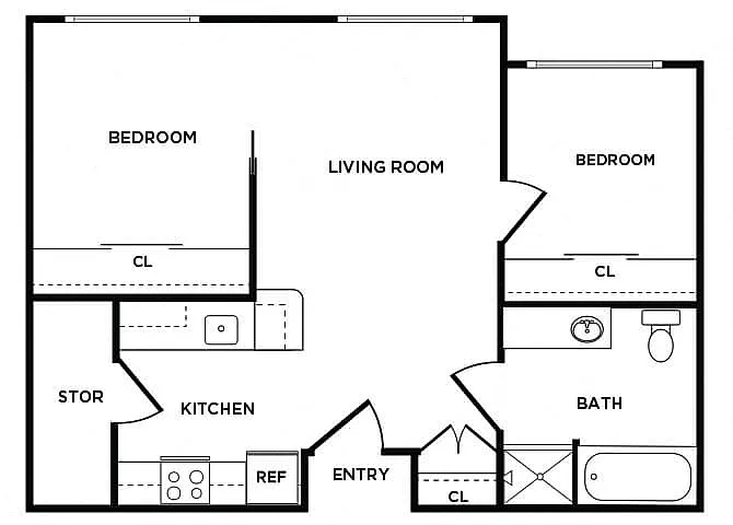 Floor plan B1