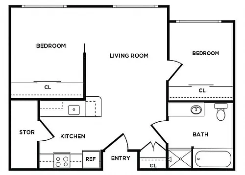 Floor plan B1