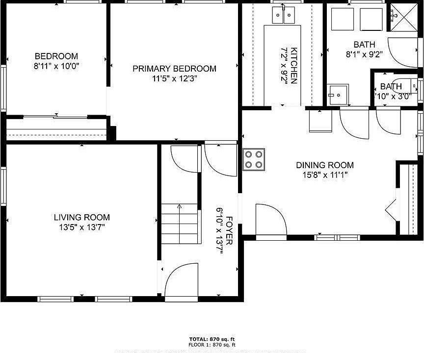 2nd image of 7 Mason St Suite 2F
