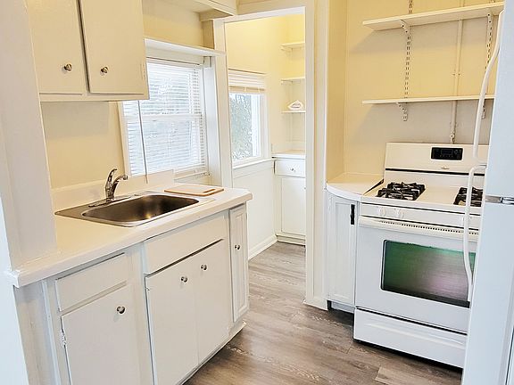 Kitchen with walk in pantry