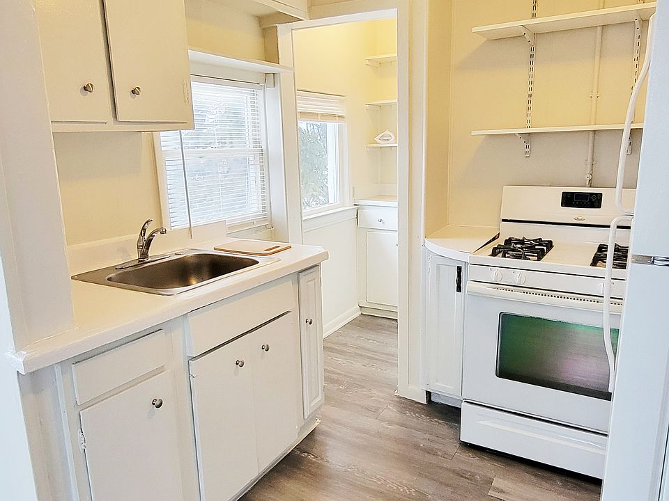 Kitchen with walk in pantry