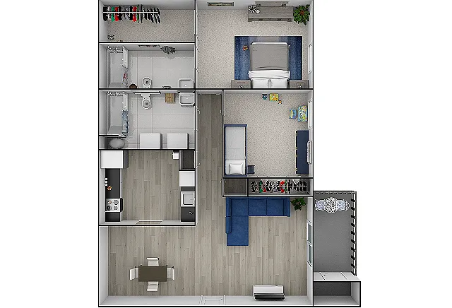 Floor plan The Cascade