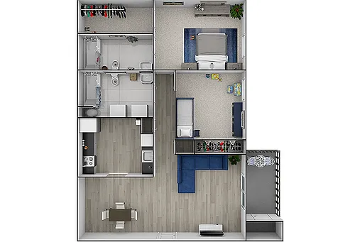 Floor plan The Cascade