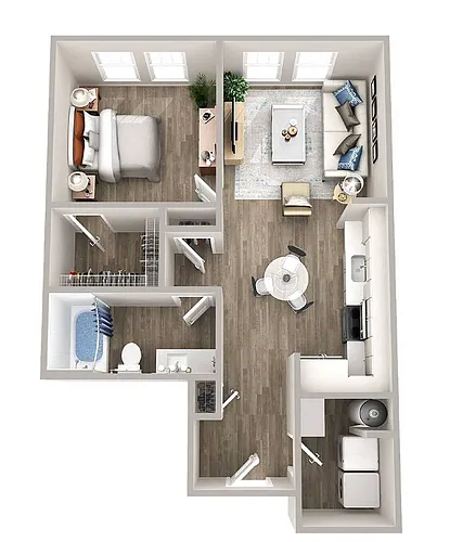 Floor plan A1S