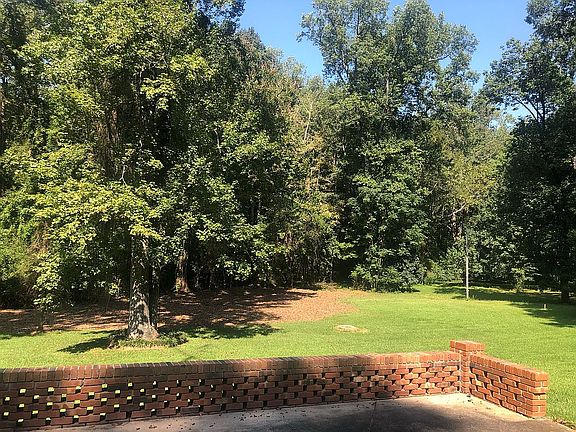 Patio view of the back yard