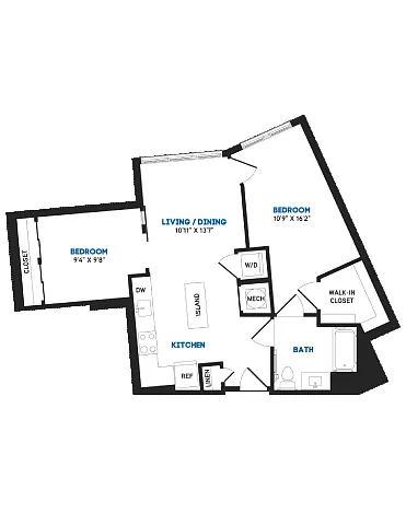 Floor plan A5AD - Chase