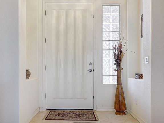 Your entry with tile medallion