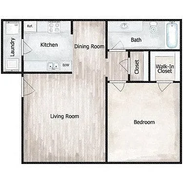 Floor plan The St. James