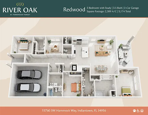 Floor plan Redwood