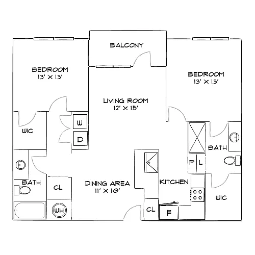 Floor plan Design 2A