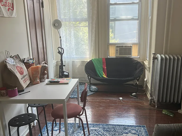 Living room and dinning room