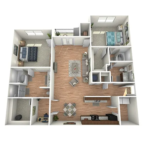 Floor plan B2