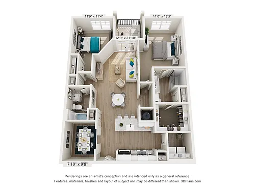 Floor plan The Channel