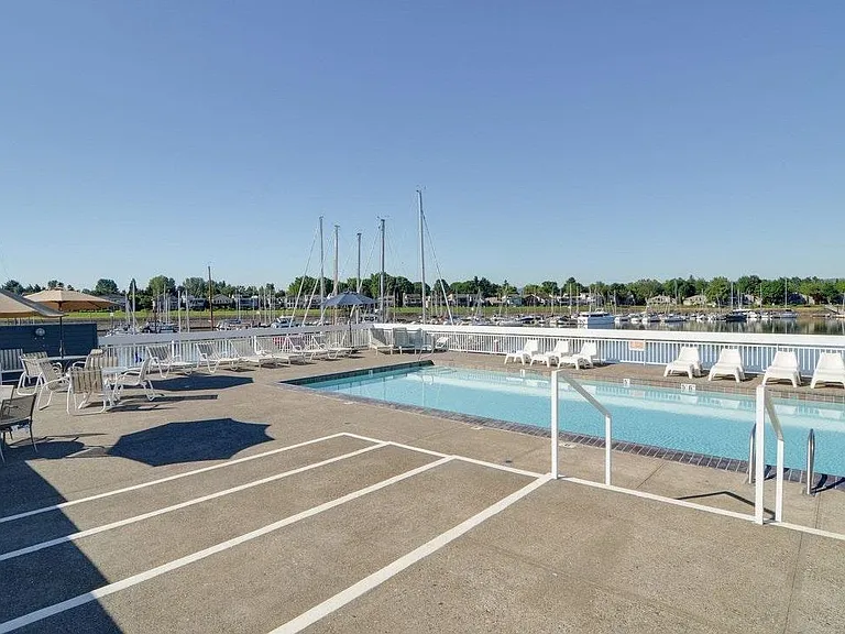 Community outdoor pool