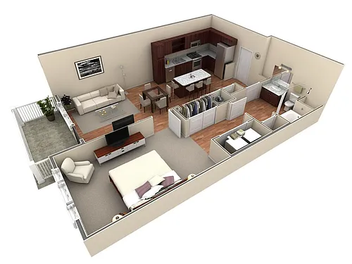 Floor plan 1PC