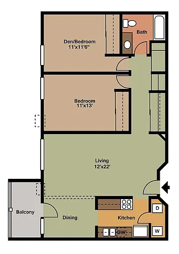 Floor plan C