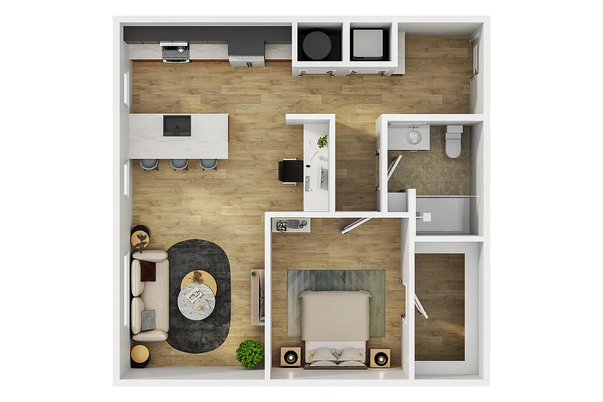Floor plan 11 North