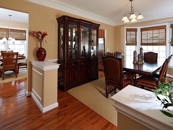 New Homes for Sale Northern VA the Yardley Dining Room