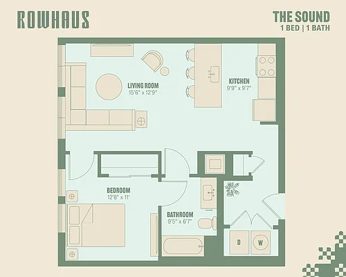 Floor plan The Sound