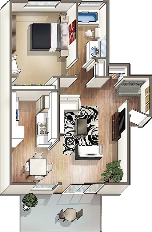 Floor plan Baja