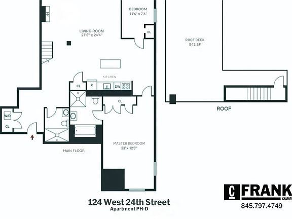 2nd image of 124 W 24th St #Phd
