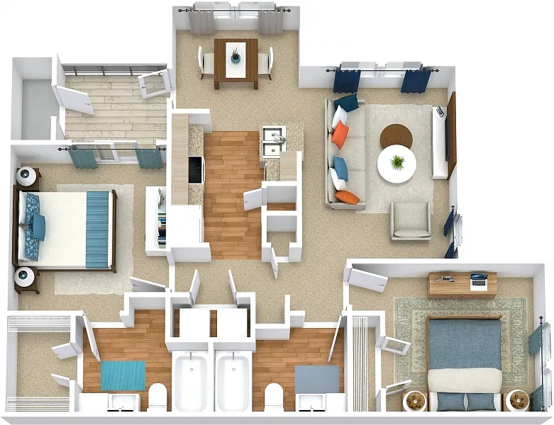 Floor plan Magnolia