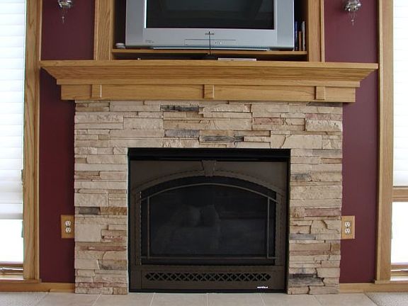 Fireplace detail