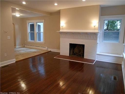 Wood Burning Fireplace in Living Room