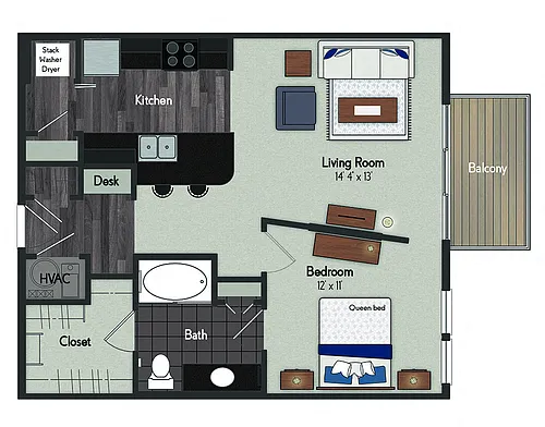 Floor plan Orpheum