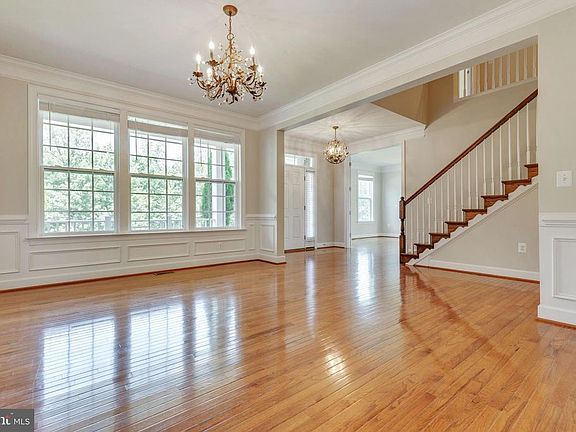Dining Room with Impressive Trim Package