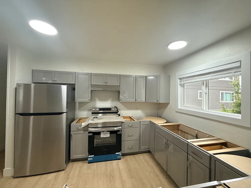 NEW KITCHEN, APPLIANCES, Countertop and sink to be installed this week.