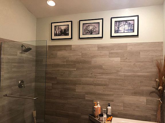 Newly updated master bath 