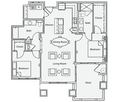 Floor plan B2-1117