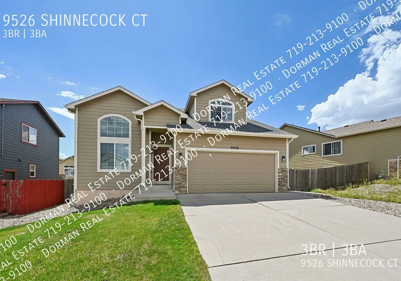 3 Bedroom + Loft + Unfinished Basement, 2.5 Bath Light and Airy Home with Central A/C in Woodmen ... — Photo 1