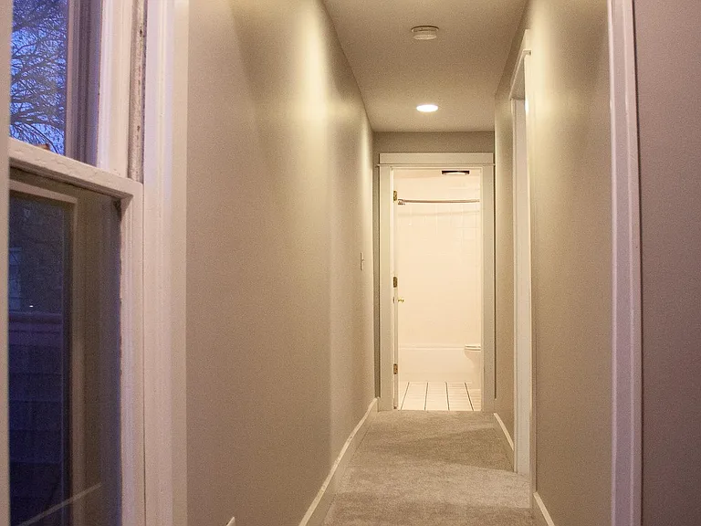 Second-floor hallway
