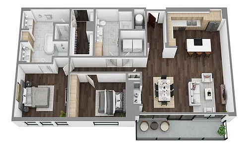 Floor plan PH2