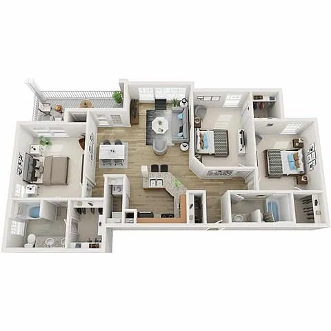 Floor plan Rockefeller