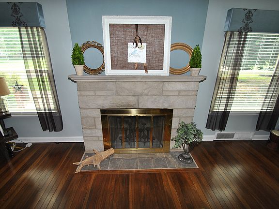 Indiana Limestone Fireplace