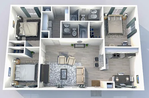 Floor plan The 1080