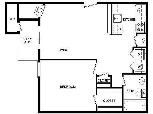 Floor plan Oak Platinum