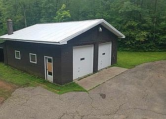 Detached oversized garage