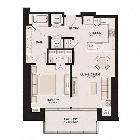 Floor plan BU