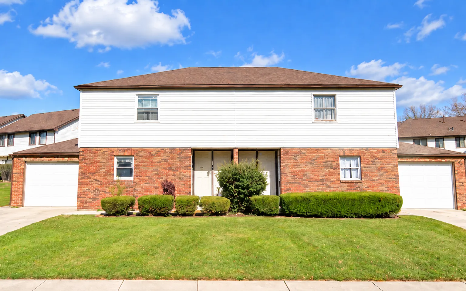 3-Bedroom, 1.5-Bath Two-Story Duplex with Garage — Photo 1