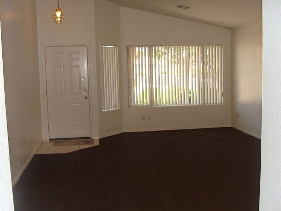 View of Entry & Living Room